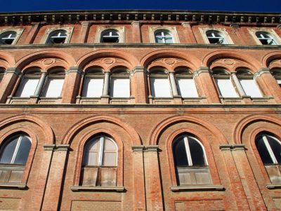 Fronte meridionale del Castello di San Giorgio Monferrato - visite guidate