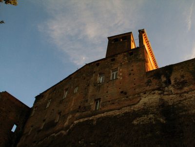 La torre ottocentesca del Castello di San Giorgio Monferrato - visite guidate