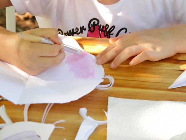 Il giullare durante le visite animate per bambini al castello di San Giorgio Monferrato